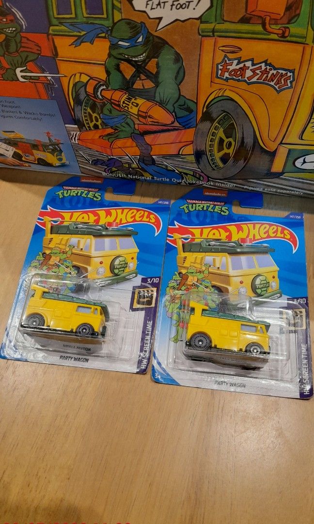 Hot Wheels Tmnt Party Wagon Hobbies Toys Toys Games On Carousell