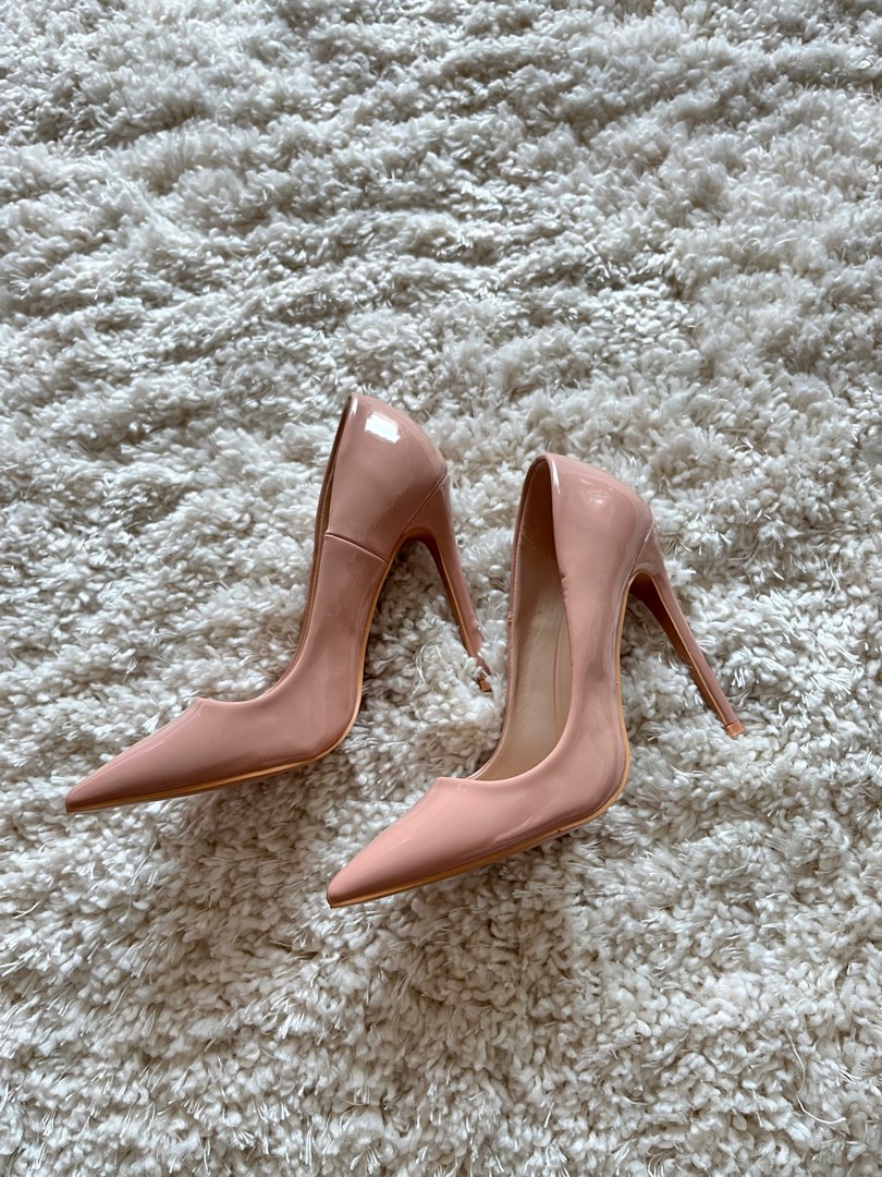 Nude Heels Women S Fashion Footwear Heels On Carousell