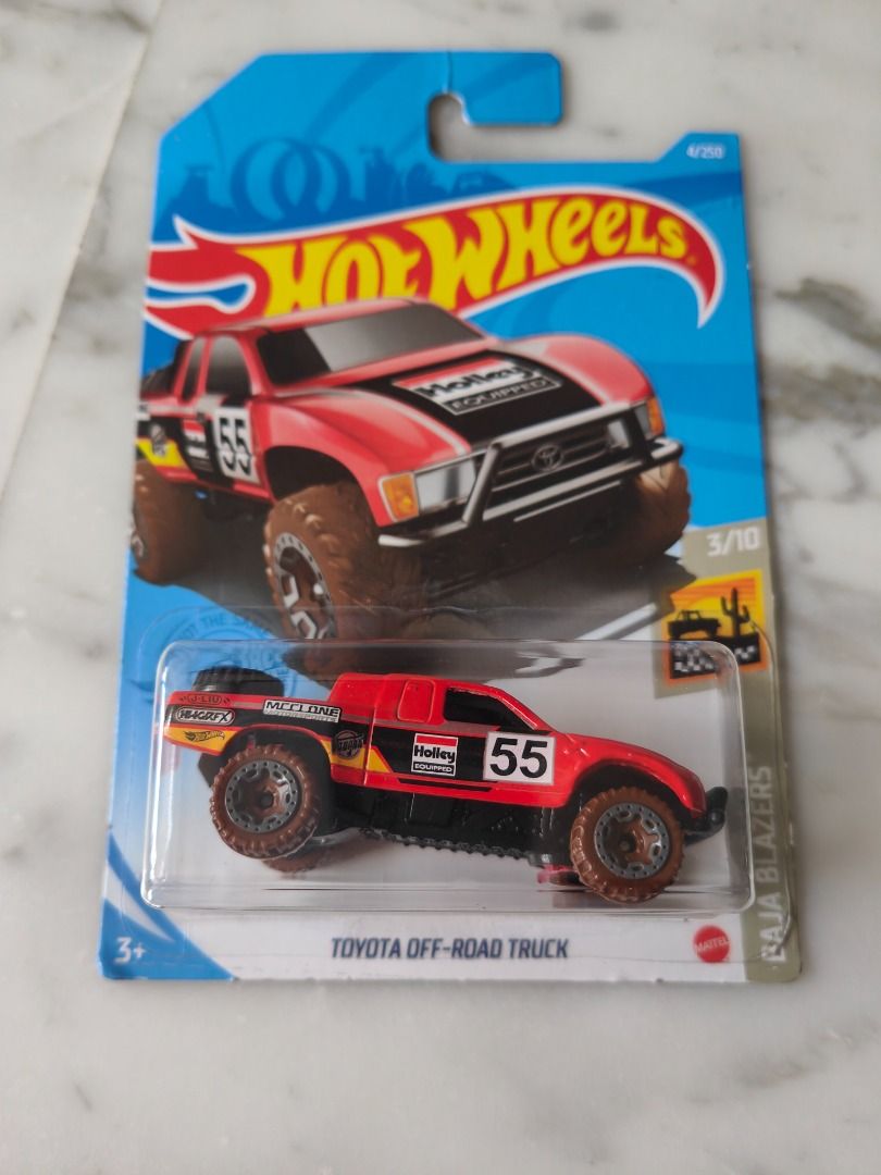 Hot Wheels Toyota Off Road Truck Mainline Hobbies Toys Toys Games On Carousell