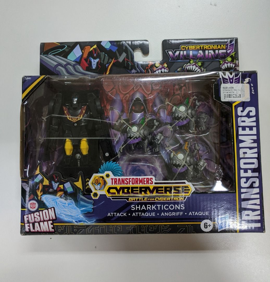 Transformers Cyberverse Battle for Cybertron Sharkticons Hot Rod 鯊魚 火棒 興趣及遊戲 玩具 遊戲類 Carousell