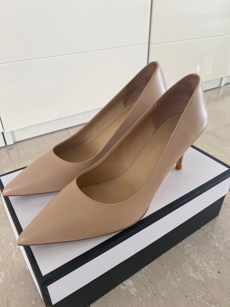 Nude Heels Women S Fashion Footwear Heels On Carousell