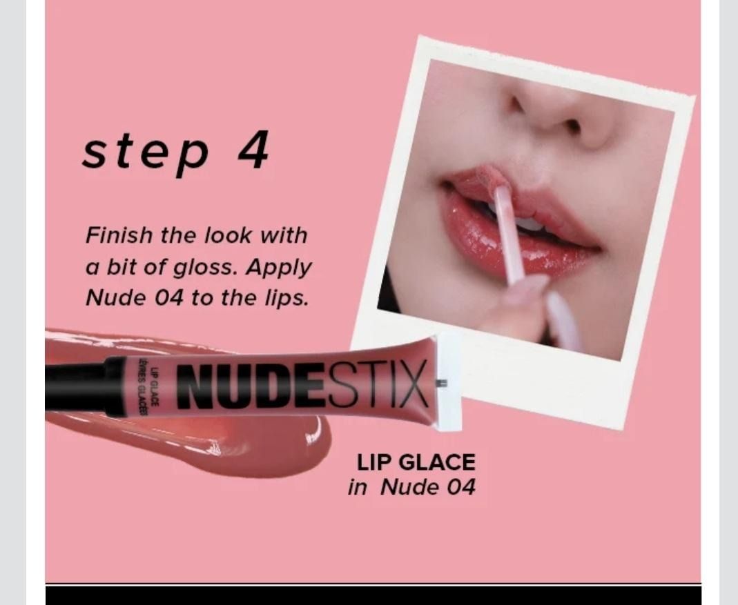 Nudestix Lip Glace Mini 2ml 2 Ml 04 Nude 04 Levres Glacees Nude