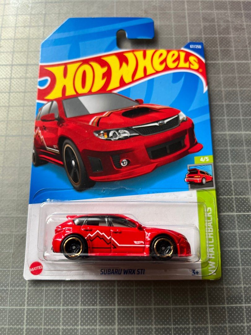 Hot Wheels Subaru WRX STI 興趣及遊戲 收藏品及紀念品 明星周邊 Carousell