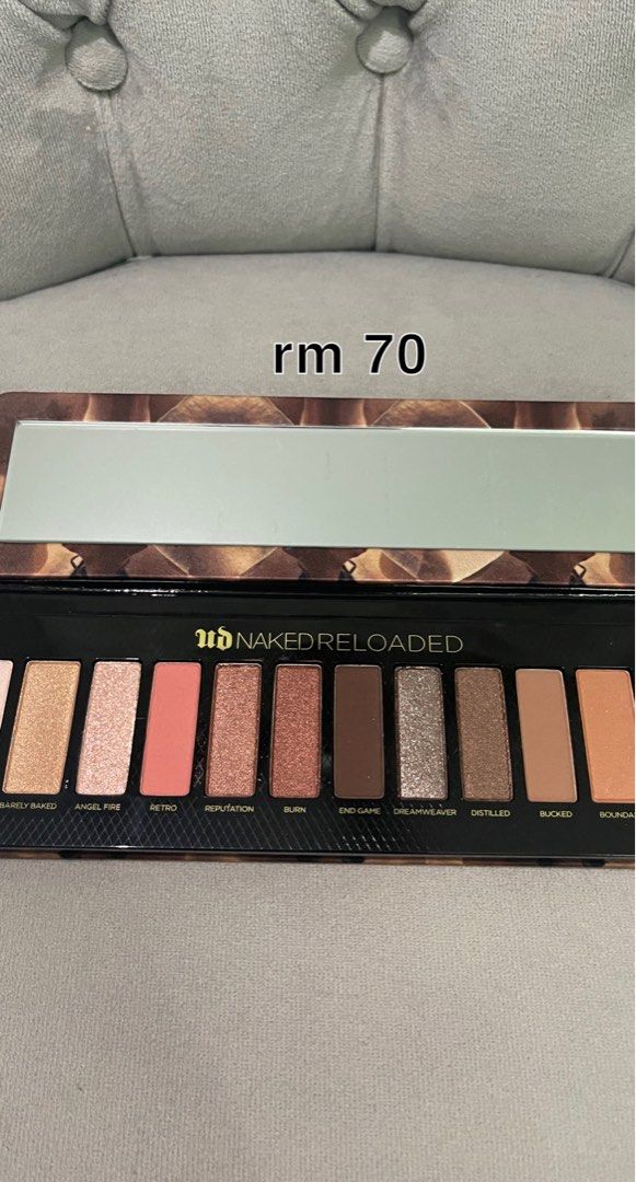 Naked Urban Decay Reloaded Eyeshadow Rm Beauty Personal Care