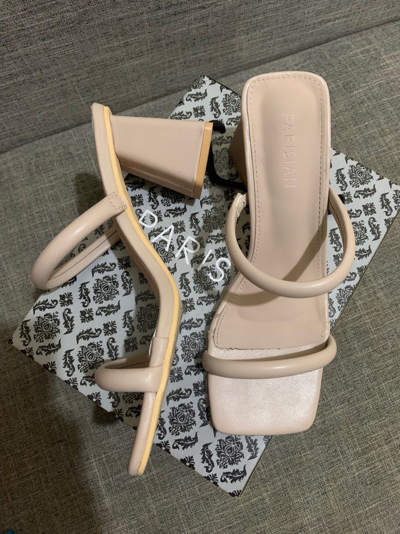 Parisian Nude Heels Women S Fashion Footwear Heels On Carousell
