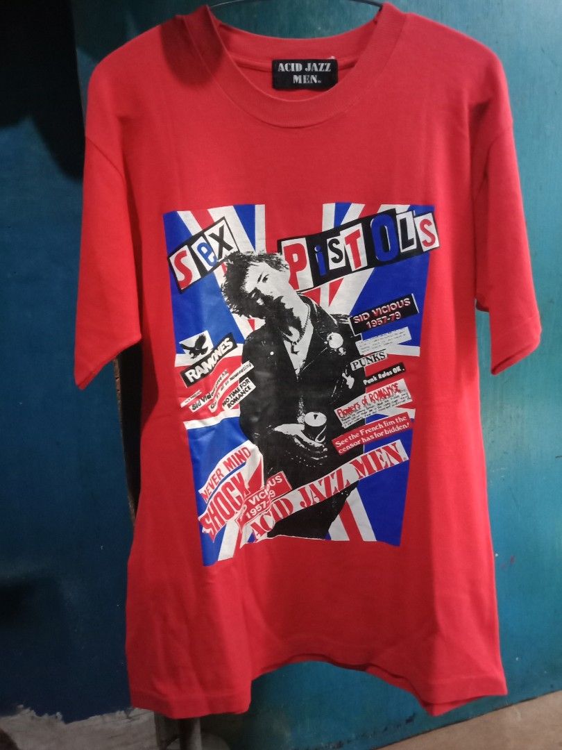 Sex Pistol S Singgle Stick Fesyen Pria Pakaian Atasan Di Carousell
