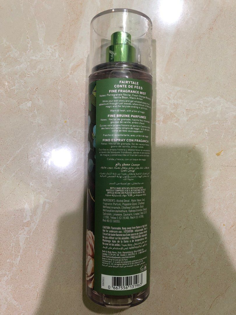 Bbw Fairytale Fine Fragrance Mist Beauty Personal Care Fragrance