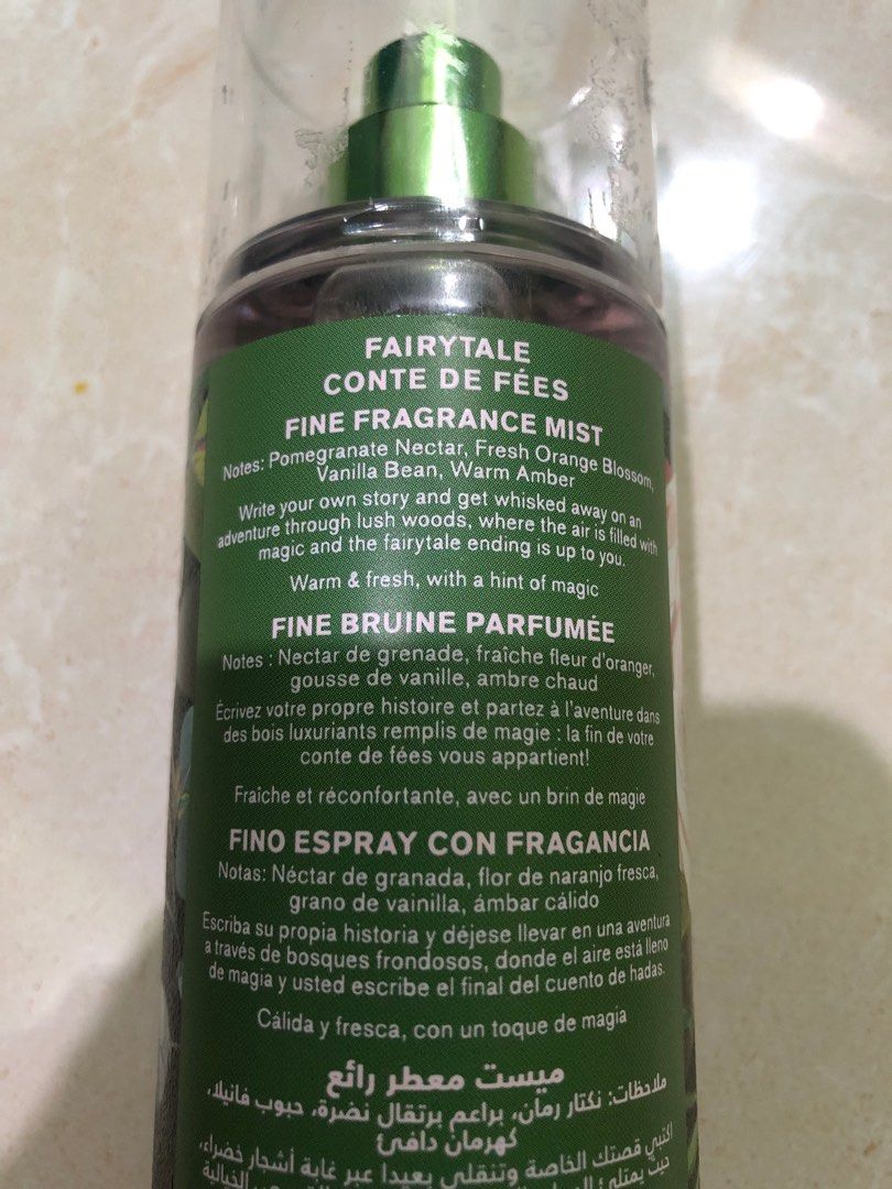 Bbw Fairytale Fine Fragrance Mist Beauty Personal Care Fragrance