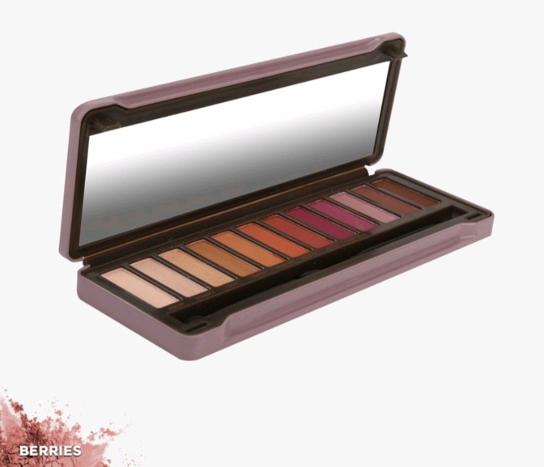 Bys Eyeshadow Palette In Nude Peach Berries Beauty Personal Care