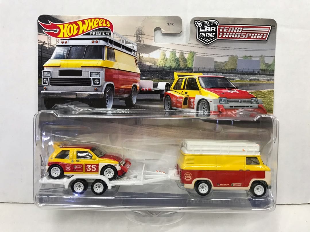 Hot Wheels Hotwheels Mg Metro R Rally Hauler Carousell
