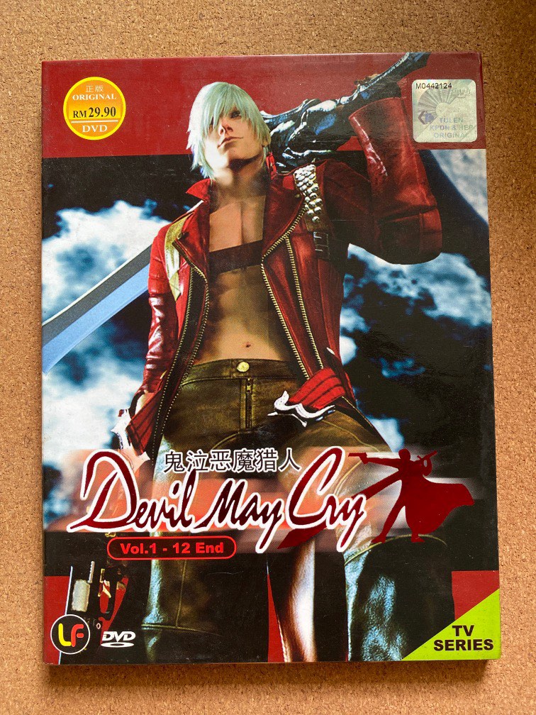 DVD VIDEO Devil May Cry Vol 1 12 Original 2008 Rare Colectible