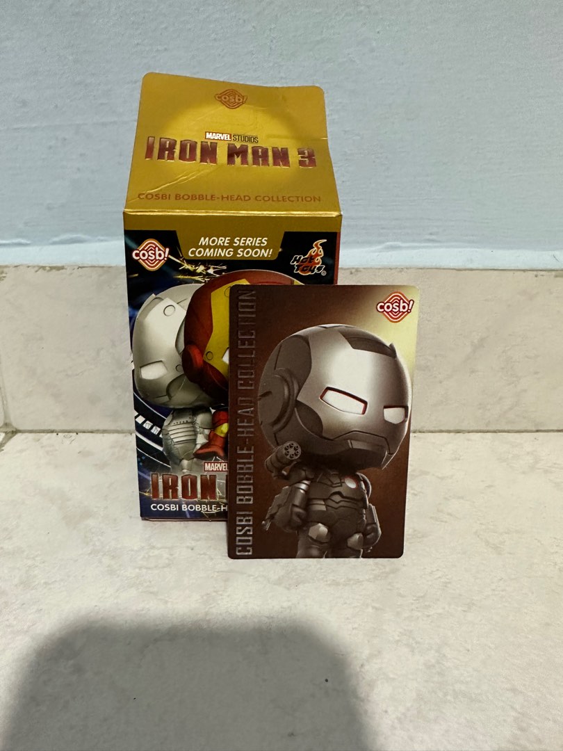 IRON MAN COSBI BOBBLE HEAD COLLECTION HOT TOYS Hobbies Toys Toys Games On Carousell