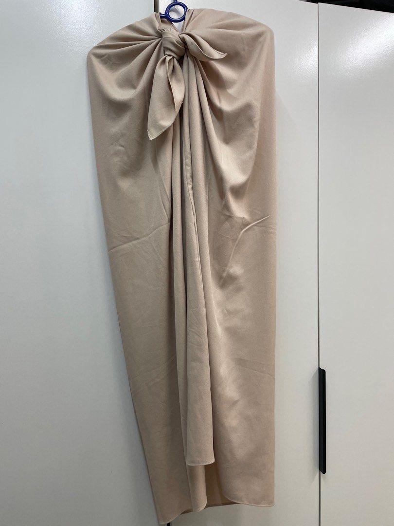 Imaara Abaya With Pario Skirt Nude Women S Fashion Muslimah Fashion