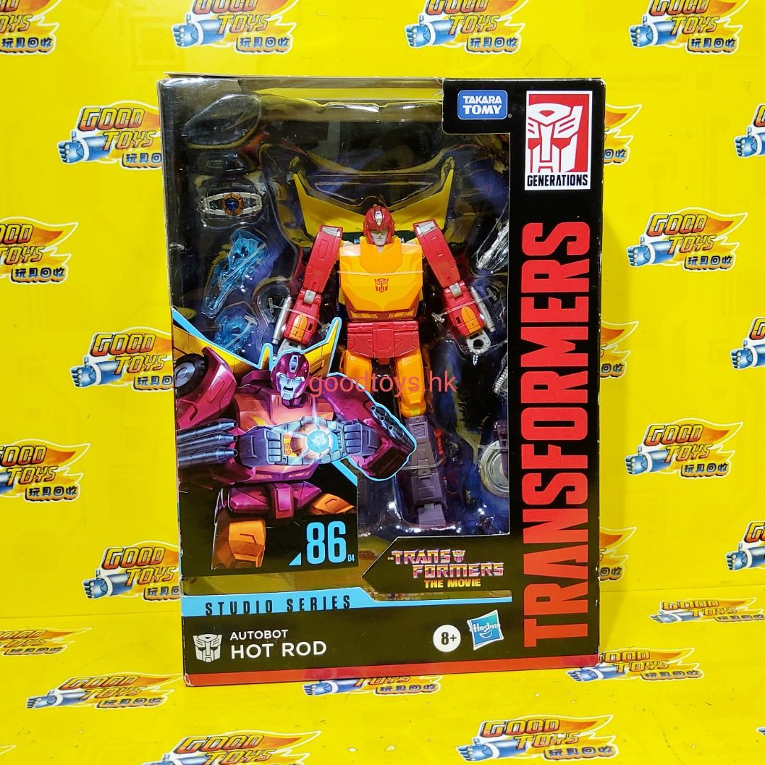 全新未開封 HASBRO 變形金剛 TRANSFORMERS STUDIOSERIES HOT ROD 火棒 洛迪文 興趣及遊戲 玩具 遊戲類 Carousell
