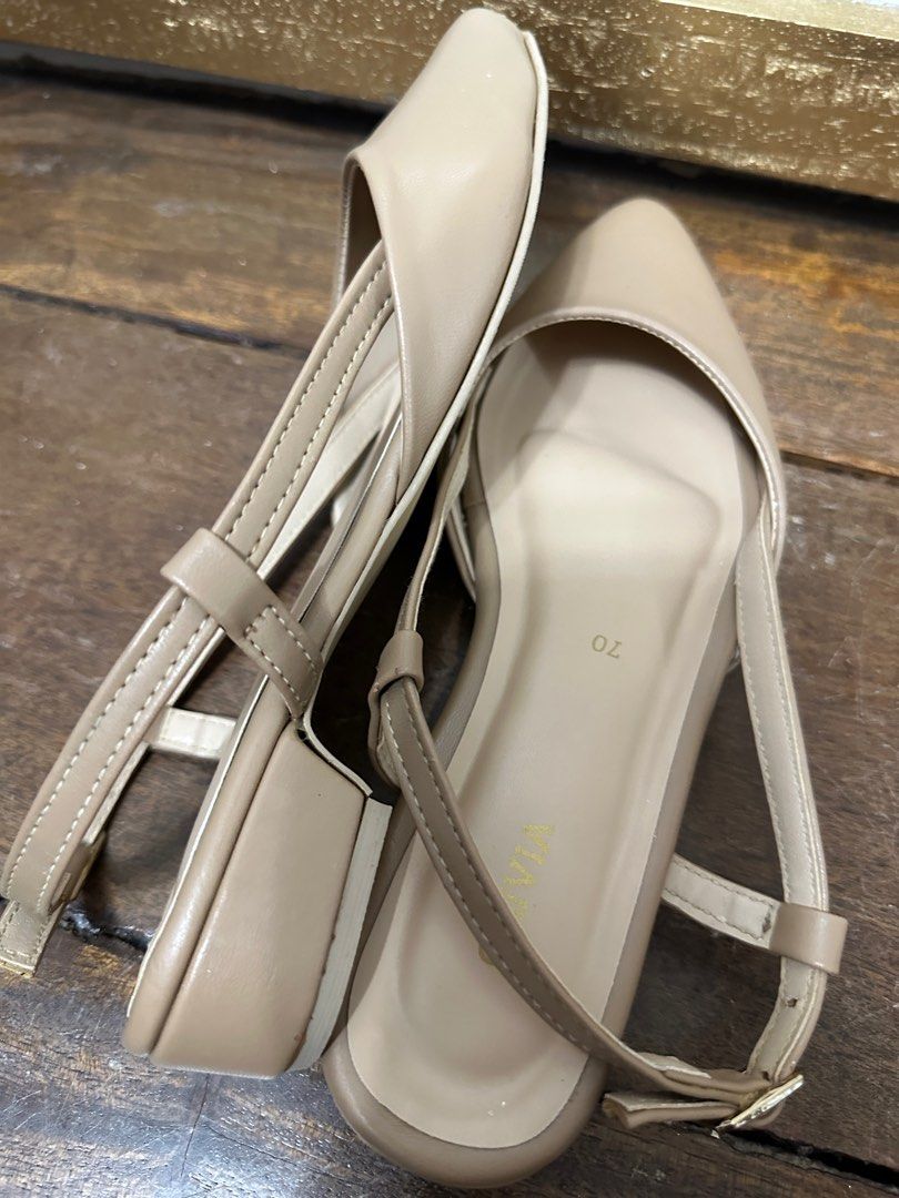 Olivia MNL Nude Flats Women S Fashion Footwear Flats Sandals On