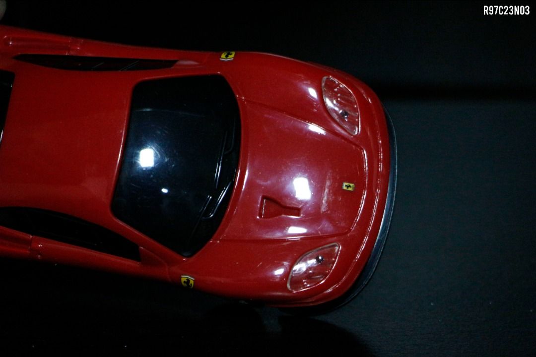 Ferrari Gtc Shell Ferrari Hot Wheels Promo Scale Red Used Opened Defective