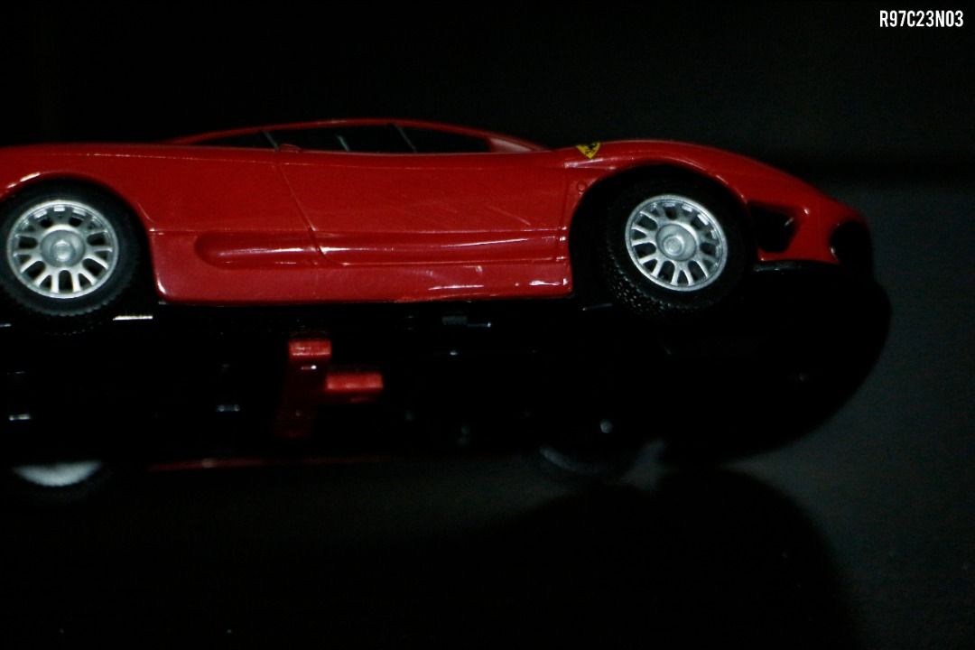 Ferrari Gtc Shell Ferrari Hot Wheels Promo Scale Red Used Opened Defective