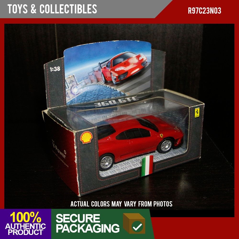 Ferrari Gtc Shell Ferrari Hot Wheels Promo Scale Red Used Opened Defective