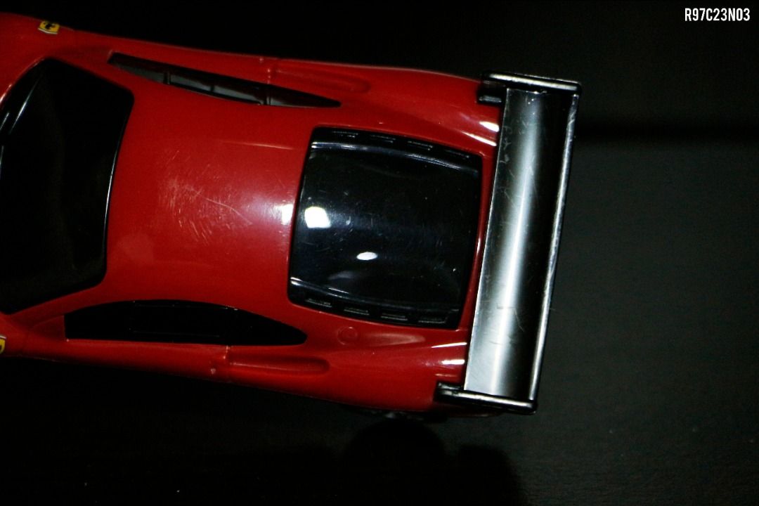 Ferrari Gtc Shell Ferrari Hot Wheels Promo Scale Red Used Opened Defective