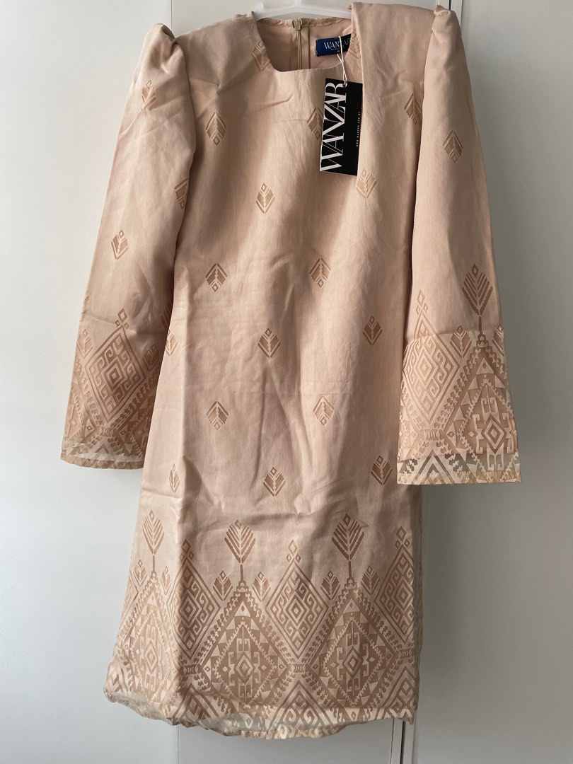 Wanzar Dareya Kurung Nude Women S Fashion Muslimah Fashion Baju