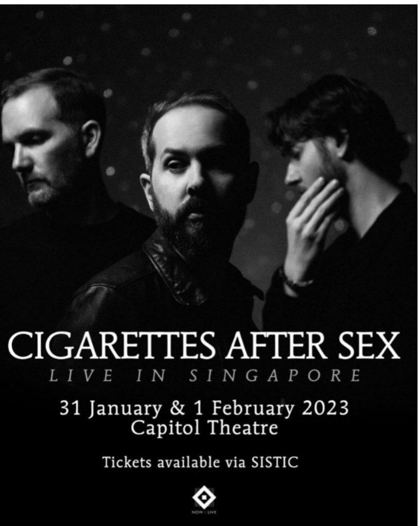 Cas Tickets Cigarettes After Sex Tickets Vouchers Event Tickets On