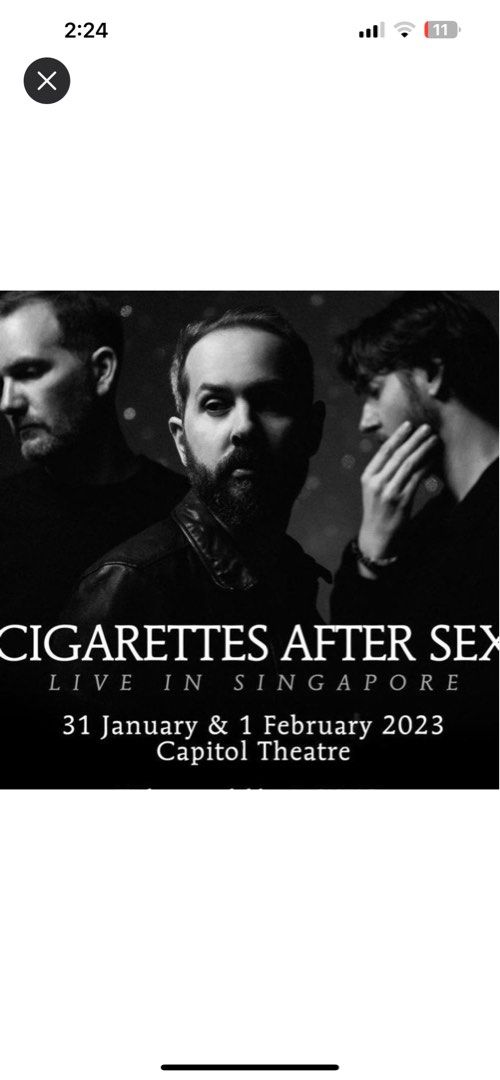 Trade Cigarettes After Sex Jan Tickets Vouchers Event