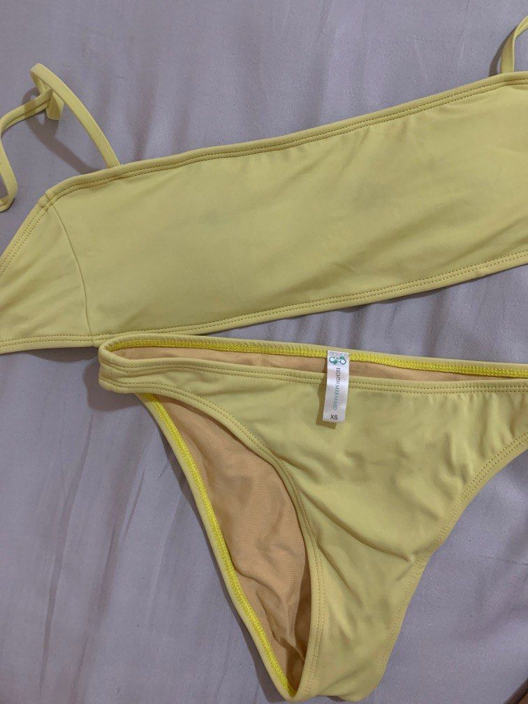 Eighth Mermaid Yellow Bikini Women S Fashion Swimwear Bikinis