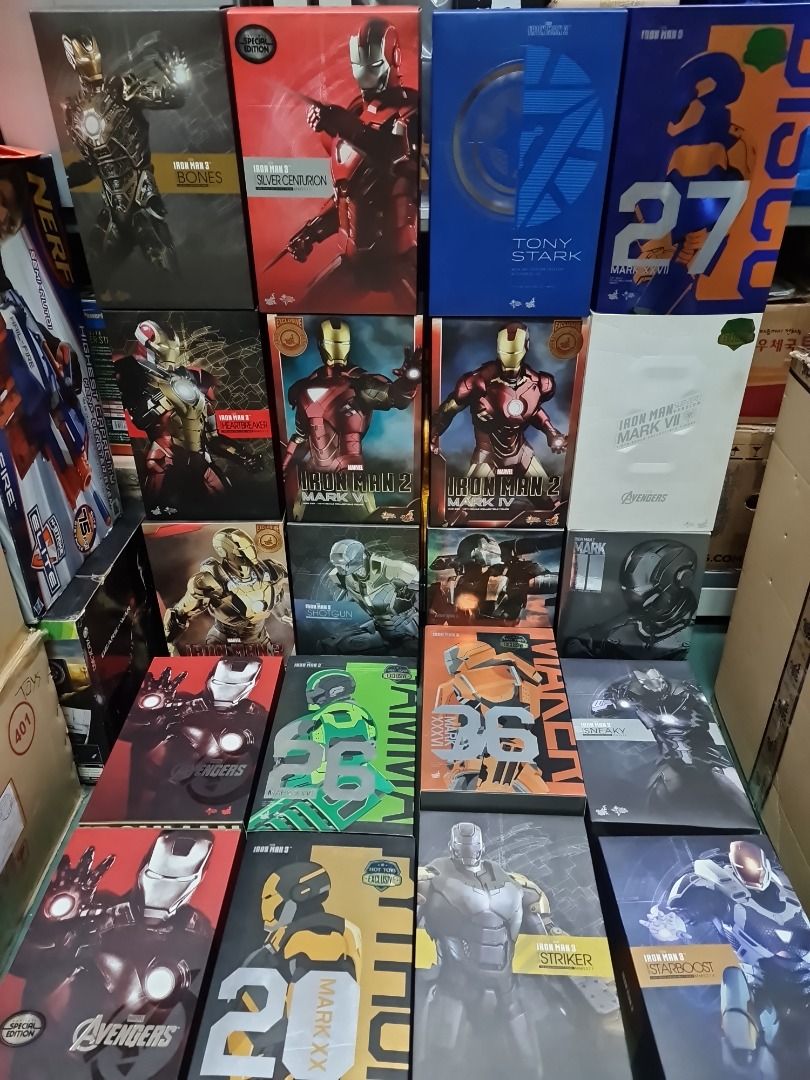 Hot Toys House Party Protocol Iron Man Armour Action Figures Hobbies Toys Music Media Cds