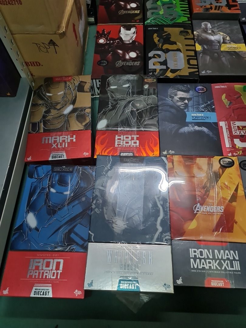 Hot Toys House Party Protocol Iron Man Armour Action Figures Hobbies Toys Music Media Cds