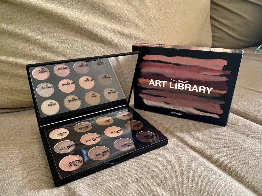 Mac Art Library Nude Model Palette Beauty Personal Care Face