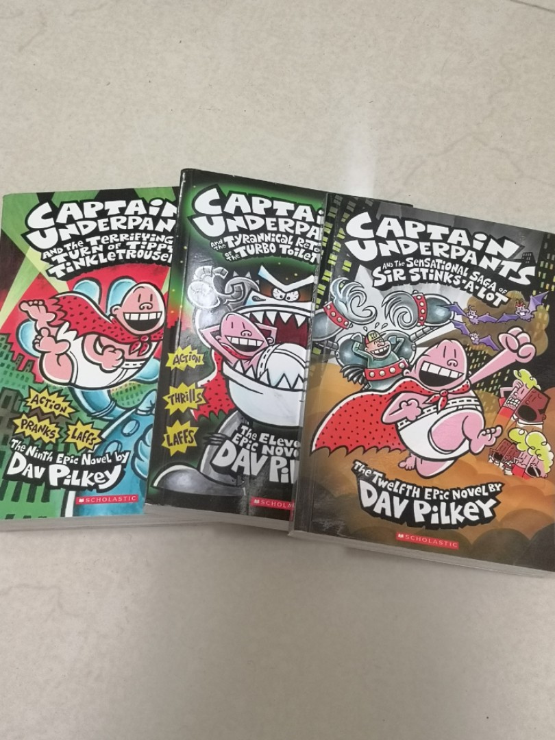 Captain Underpants Storybook Collections Hobbies Toys Books