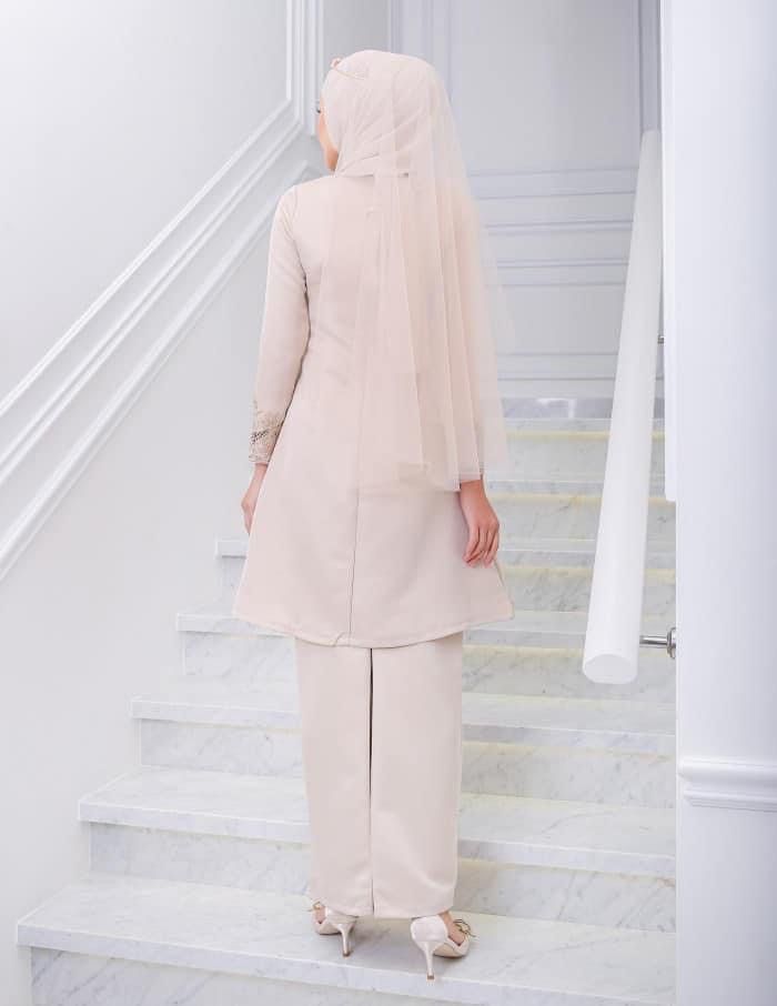 Hijabistahub Mila Kebaya In Champagne Women S Fashion Muslimah