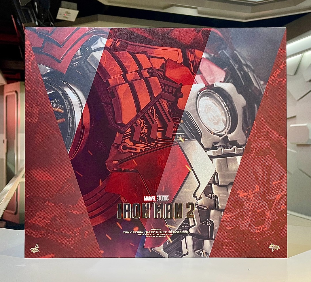 現貨 全新未開封 Hottoys Hot Toys MMS600 MMS 600 Ironman Iron Man 2 Tony Stark Mark V Suit Up Version