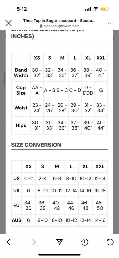 Blackbough Thea Bikini Women S Fashion Swimwear Bikinis Swimsuits On Carousell