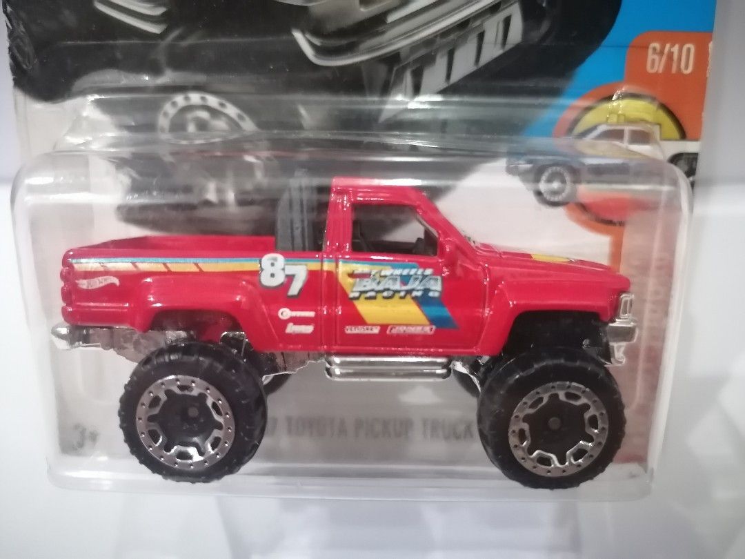 Hot Wheels Hw Hot Trucks Toyota Pickup Truck Red Hobbies Toys Toys Games On