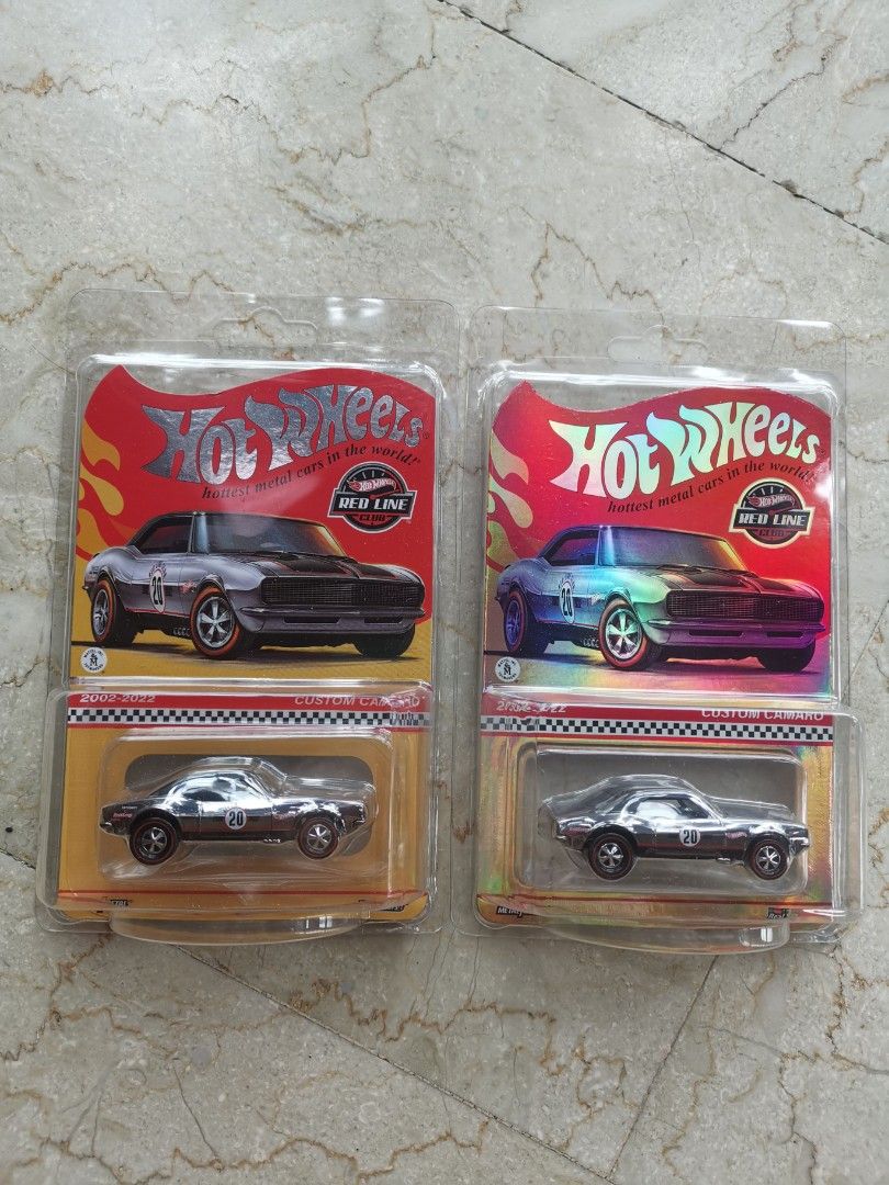 Hot Wheels Rlc Custom Camaro Pair Hobbies Toys Toys Games On Carousell