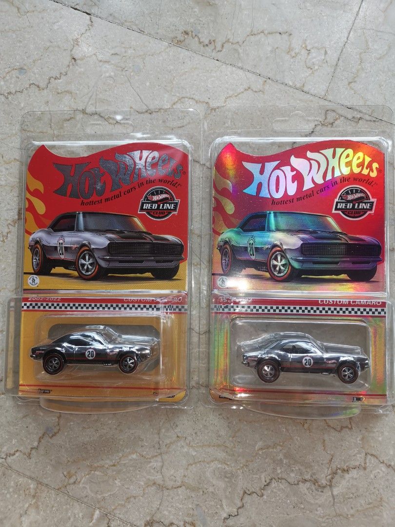 Hot Wheels Rlc Custom Camaro Pair Hobbies Toys Toys Games On Carousell