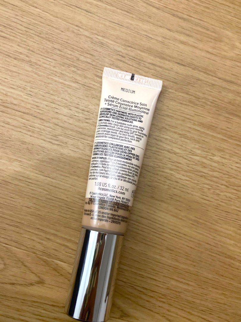 IT Cosmetics CC Nude Glow SPF In Shade Medium Beauty Personal Care Face Makeup On Carousell