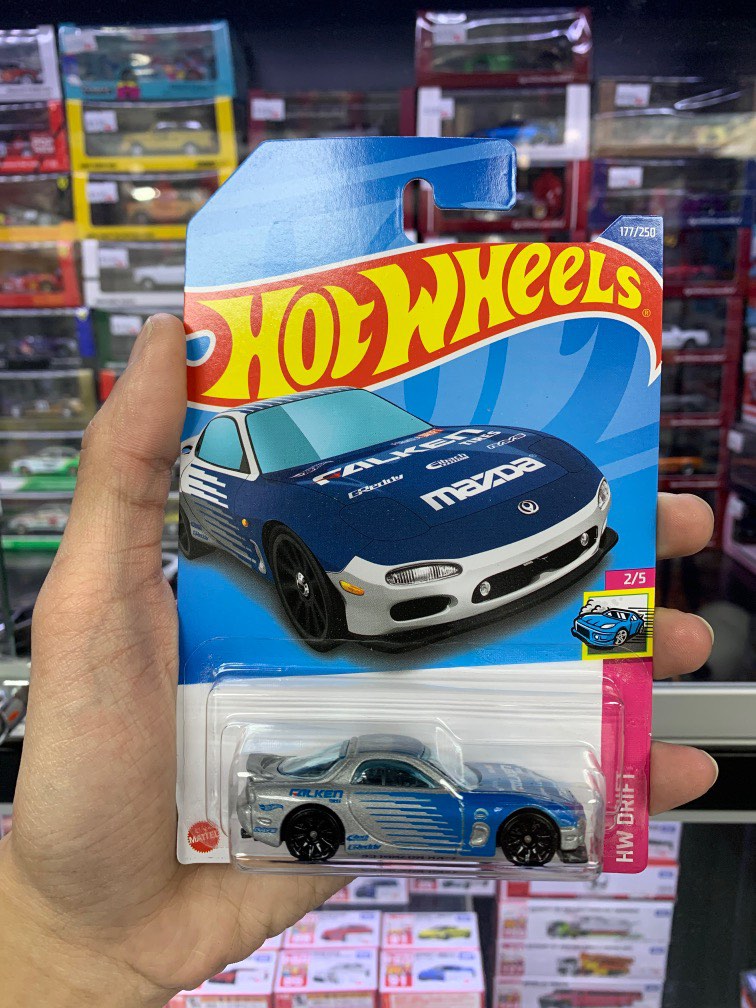 Hot Wheels Hotwheels Basic Card Hw Drift Series Mazda Rx Fd Falken
