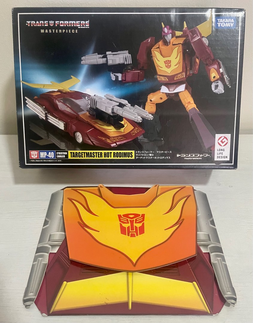 Transformers MP Targetmaster Hot Rodimus With Coin Hobbies Toys Toys Games On Carousell