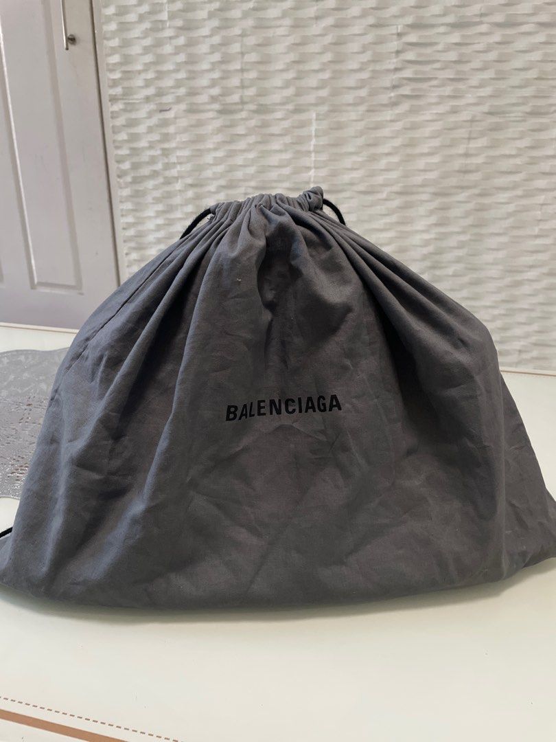 Balenciaga Small City Edge Nude Ghw Barang Mewah Tas Dompet Di