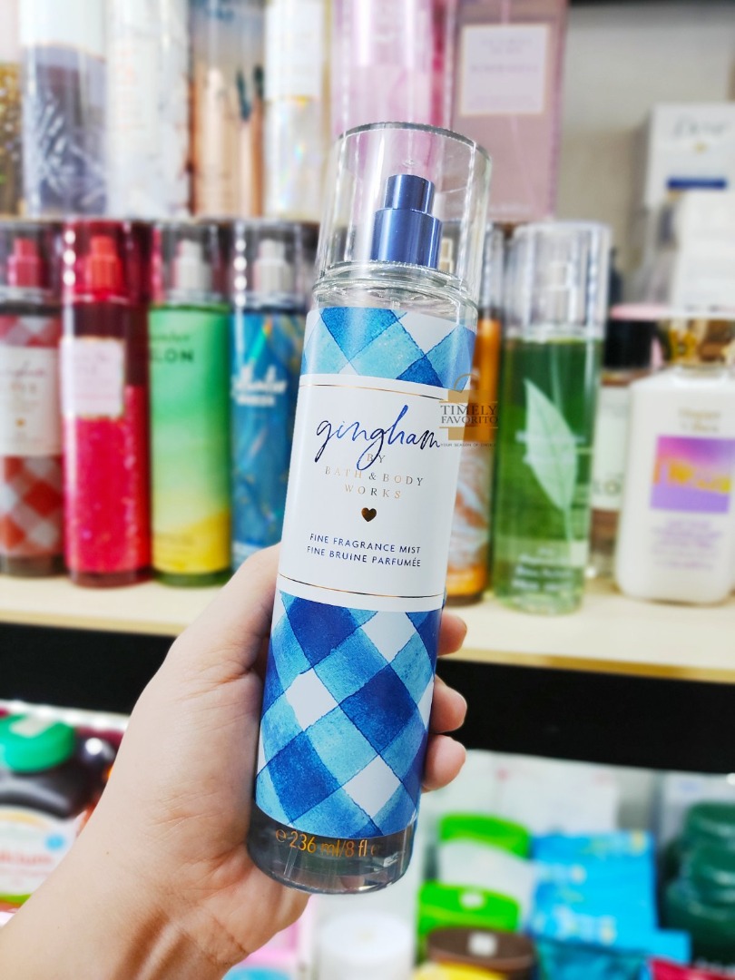Bbw Gingham Mist Ml Beauty Personal Care Fragrance Deodorants