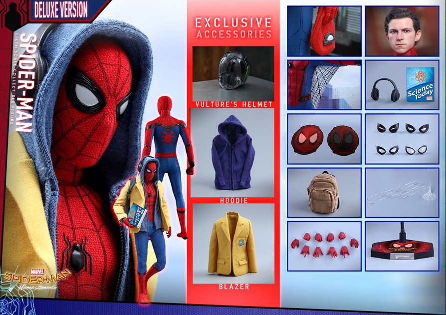Hot Toys Mms Mms Homecominh Home Coming Spider Man