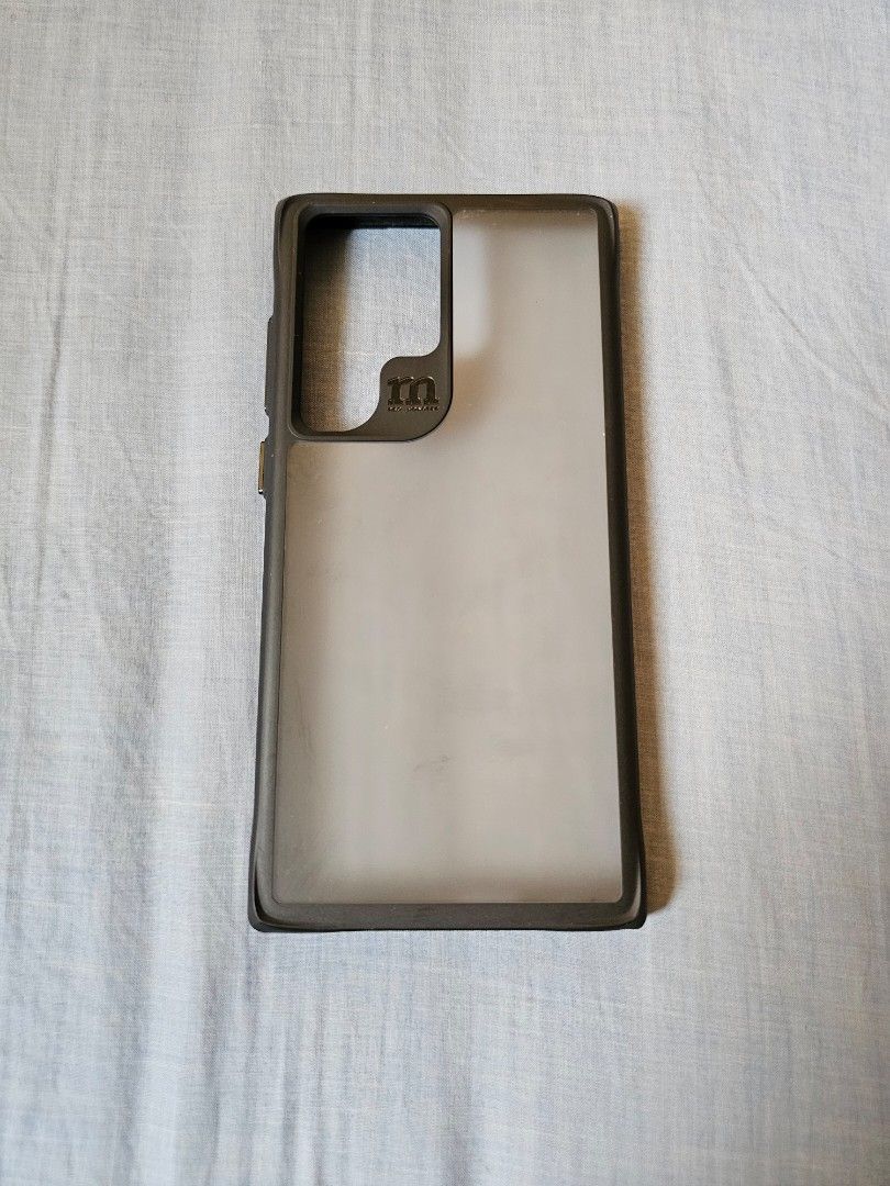 Red Monster Tough Naked Frost Case For S23 Ultra Mobile Phones Gadgets Mobile Gadget