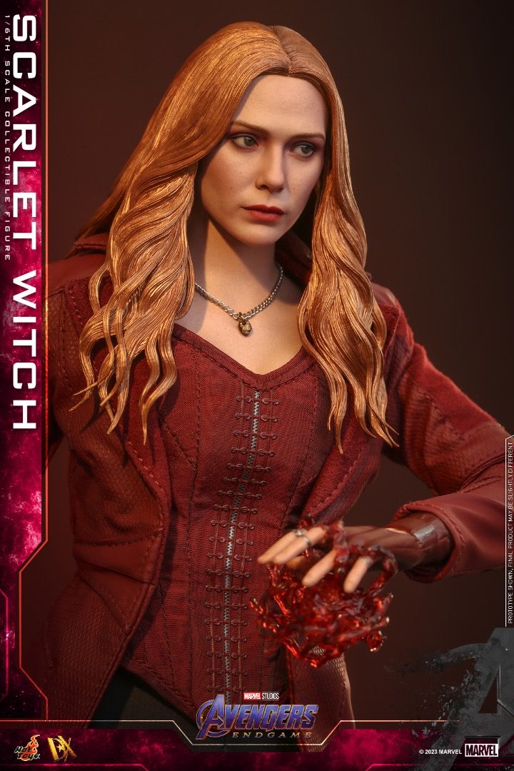 Scarlet Witch Hot Toys Dx Avengers Endgame Th Scale Collectible Figure Hobbies Toys