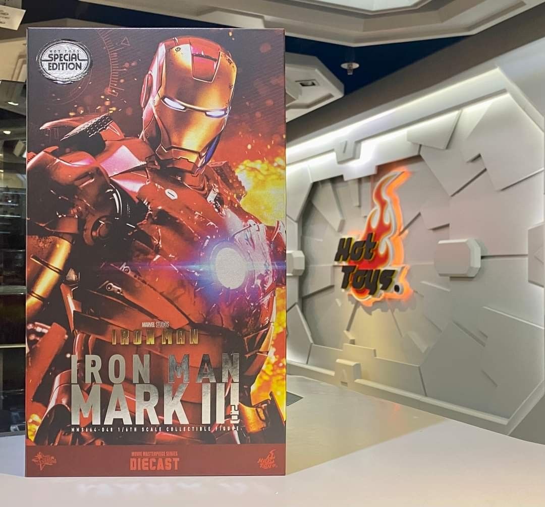 放已可取 Hot Toys MMS664D48B 1 6 Diecast Iron Man Mark III 2 0 with Bonus Part Collectible