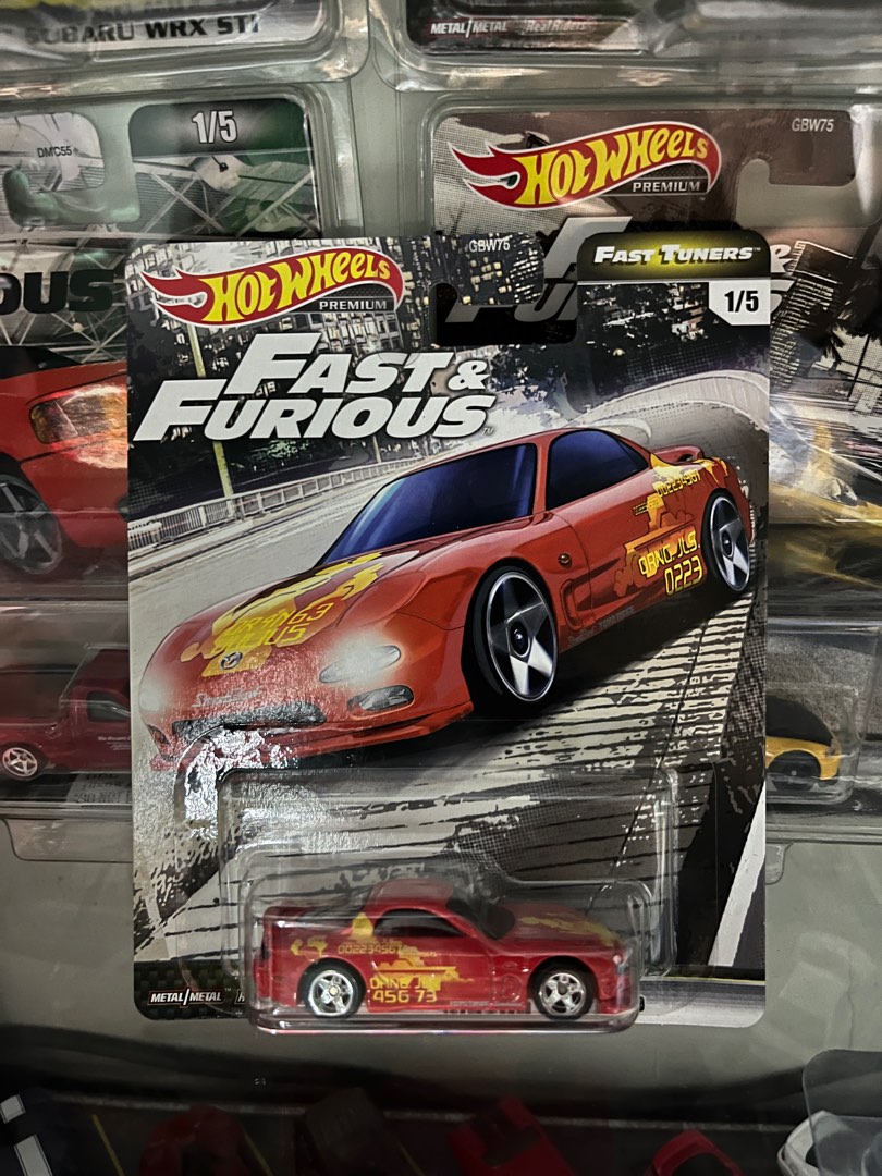 Hot Wheels Premium Fast And Furious Mazda RX Hobbies Toys Toys Games On Carousell