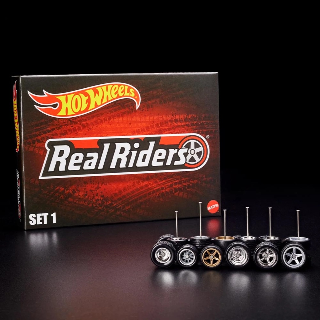 Hot Wheels RLC Exclusive Real Riders Wheels Pack Set American 興趣及遊戲 玩具 遊戲類 Carousell