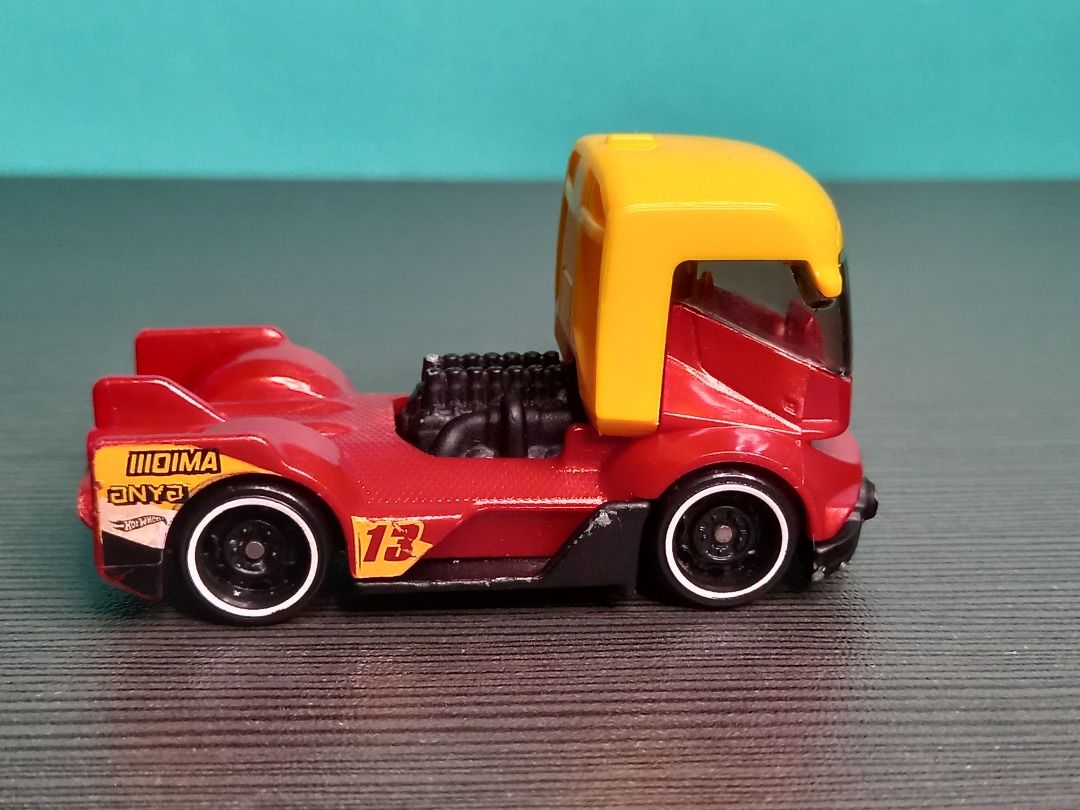 Mattel Hot Wheels Rig Heat Red Truck Hobbies Toys Toys Games On Carousell