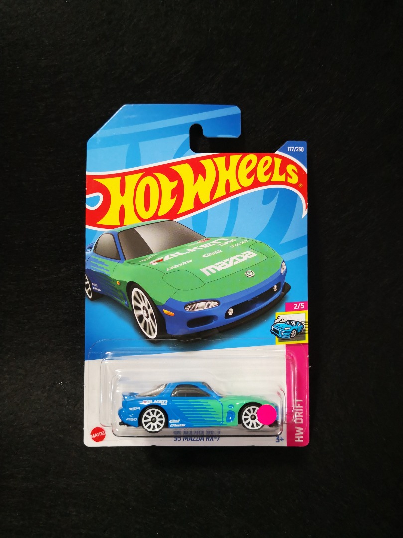 Hot Wheels Mazda Rx Falken Blue Fd Hobbies Toys Toys Games On Carousell